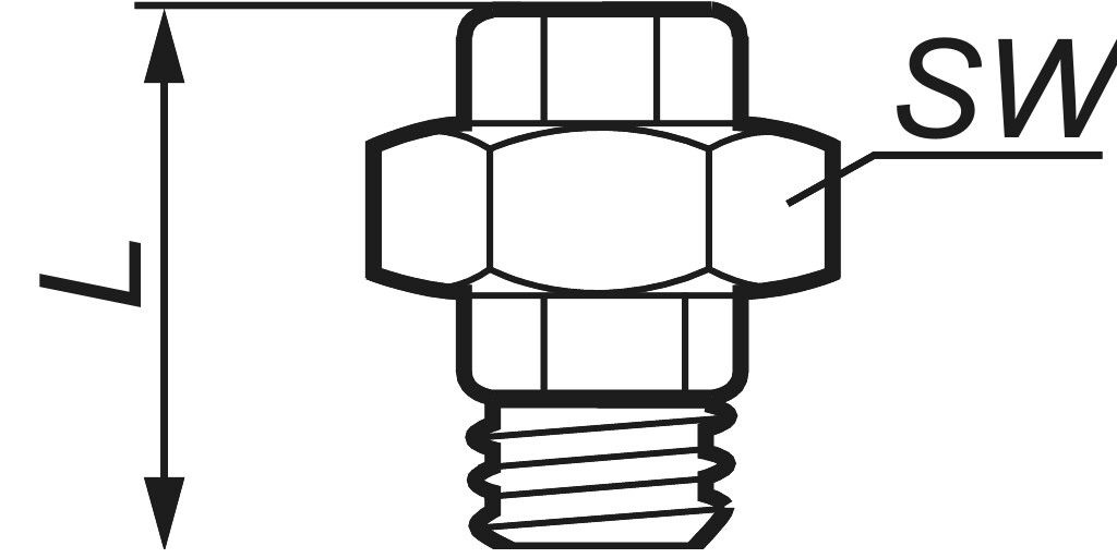 Verschraubung flachd. I/A  2 1/2" Edelstahl  A4